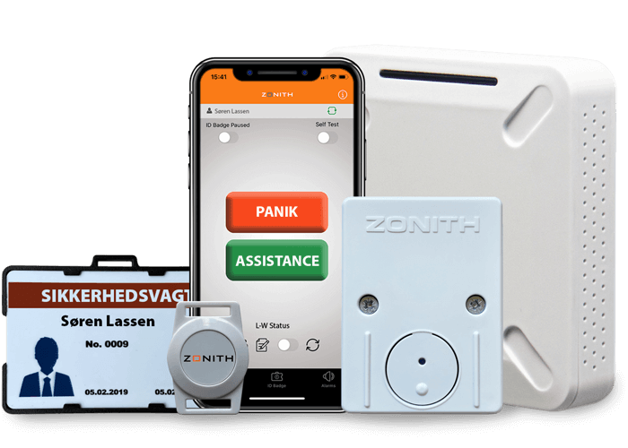 ZONITH-Personalesikkerhed Produkter Personalesikkerhed, alene-arbejdsbeskyttelse og sikkerhedsløsninger - Produkter